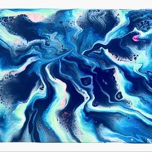 11x14” canvas abstract painting